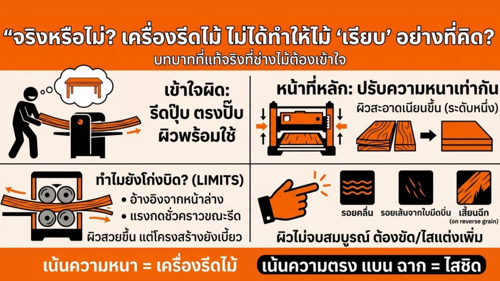 เครื่องรีดไม้ เครื่องรีดไม้