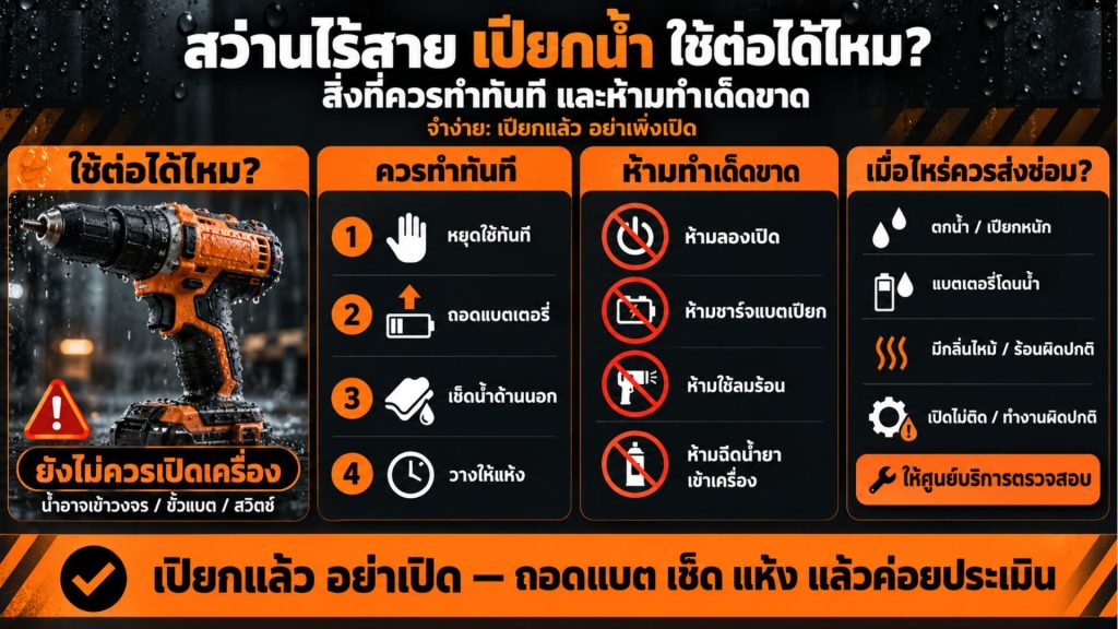 สว่านไร้สาย